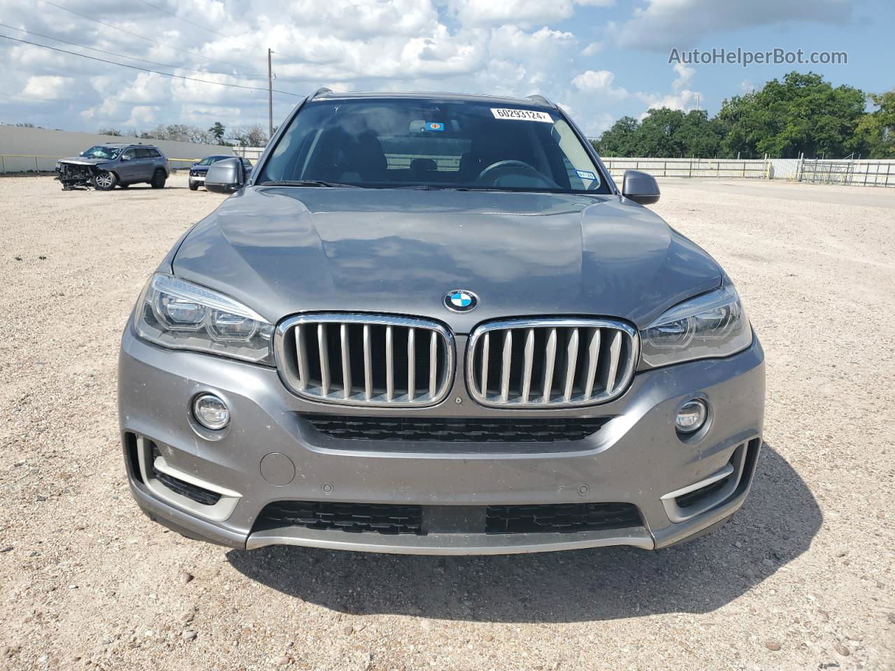 2015 Bmw X5 Xdrive35d Gray vin: 5UXKS4C50F0N06386