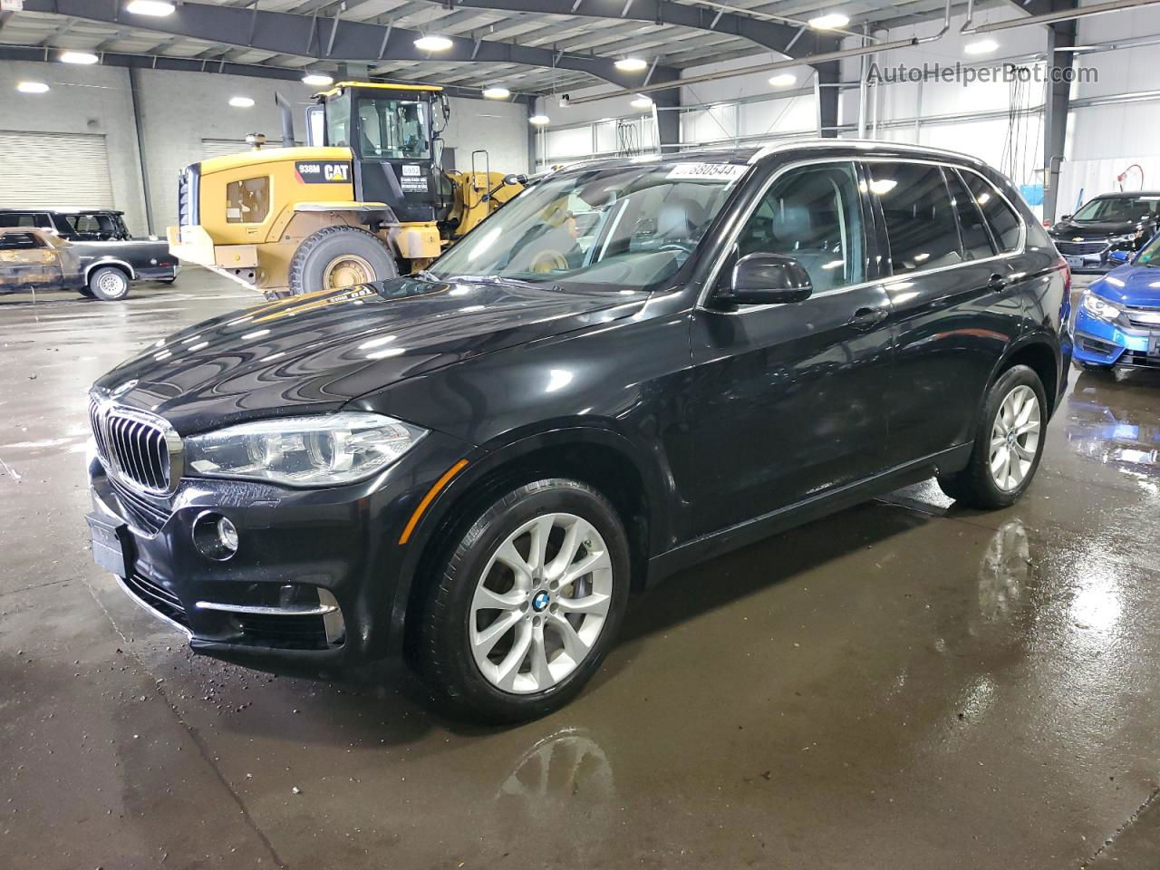 2015 Bmw X5 Xdrive35d Black vin: 5UXKS4C50F0N06999