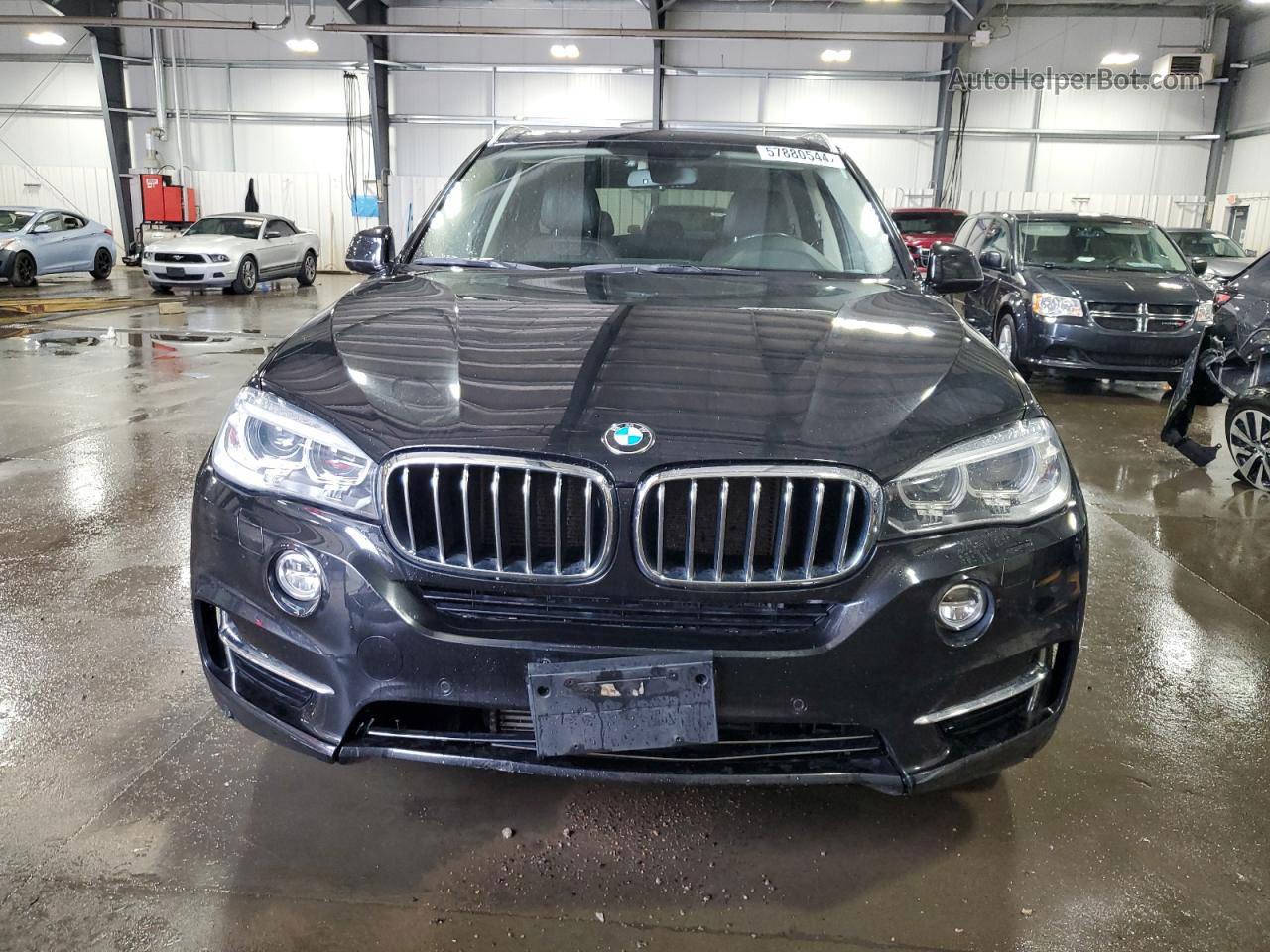 2015 Bmw X5 Xdrive35d Черный vin: 5UXKS4C50F0N06999