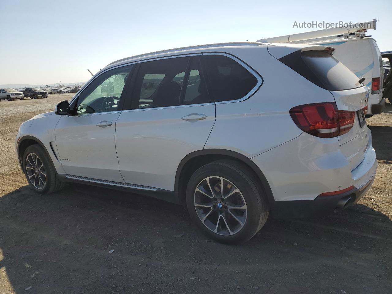 2015 Bmw X5 Xdrive35d White vin: 5UXKS4C50F0N07845