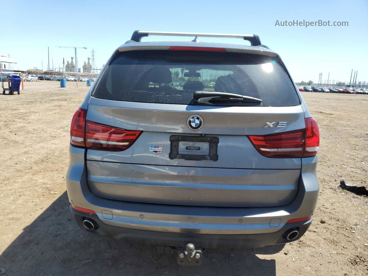 2015 Bmw X5 Xdrive35d Gray vin: 5UXKS4C50F0N08249