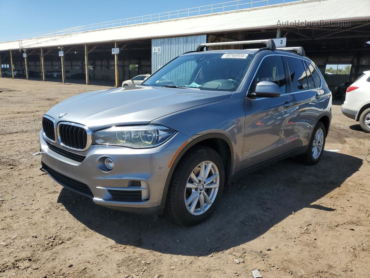 2015 Bmw X5 Xdrive35d Gray vin: 5UXKS4C50F0N08249