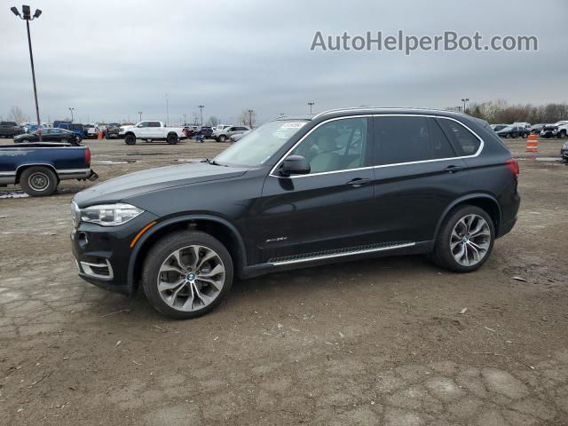 2014 Bmw X5 Xdrive35d Black vin: 5UXKS4C51E0C06874