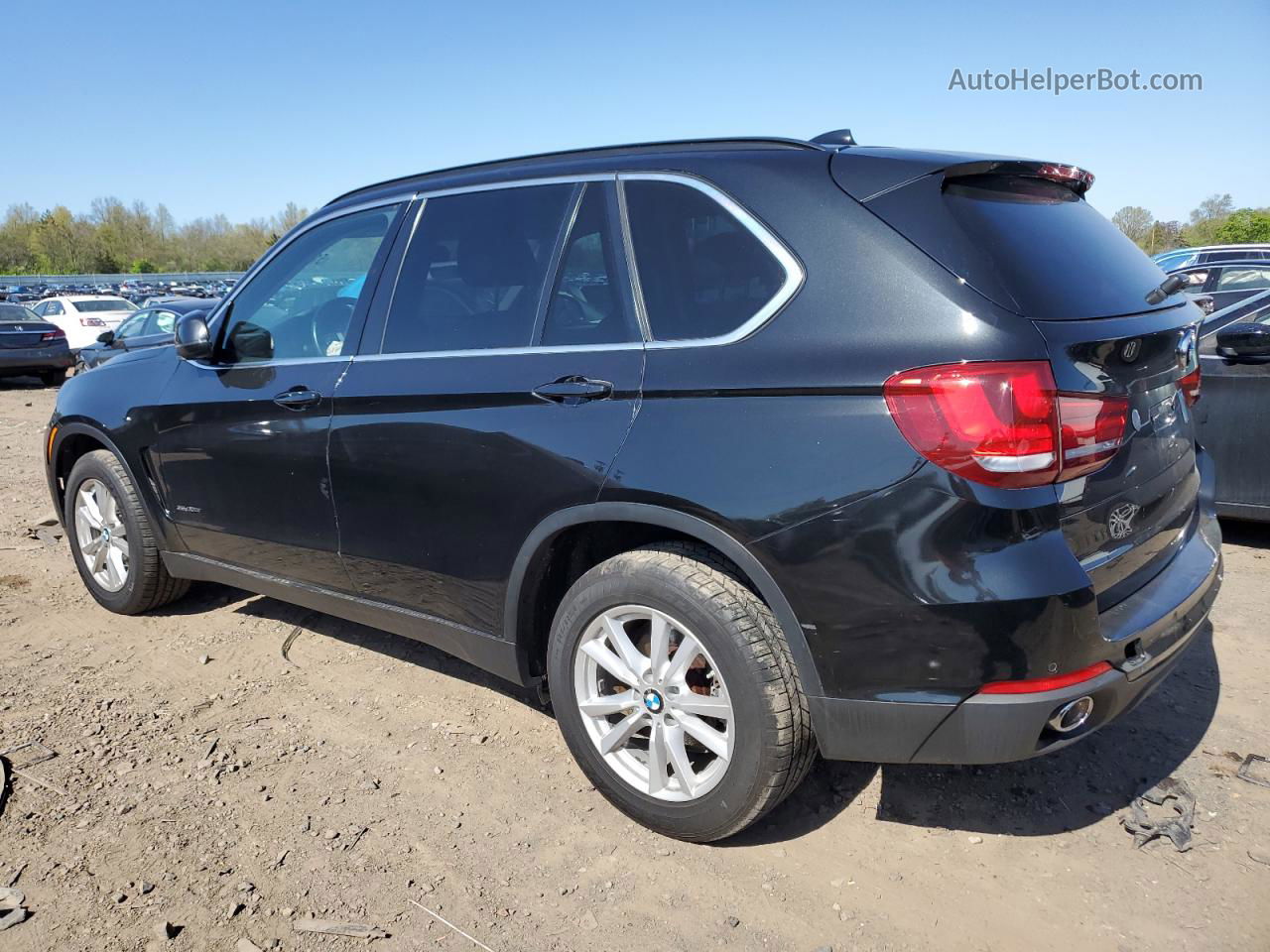 2014 Bmw X5 Xdrive35d Black vin: 5UXKS4C51E0J95114