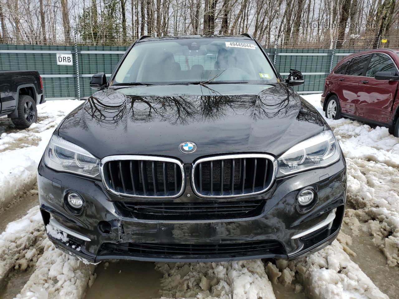 2014 Bmw X5 Xdrive35d Черный vin: 5UXKS4C51E0J95405