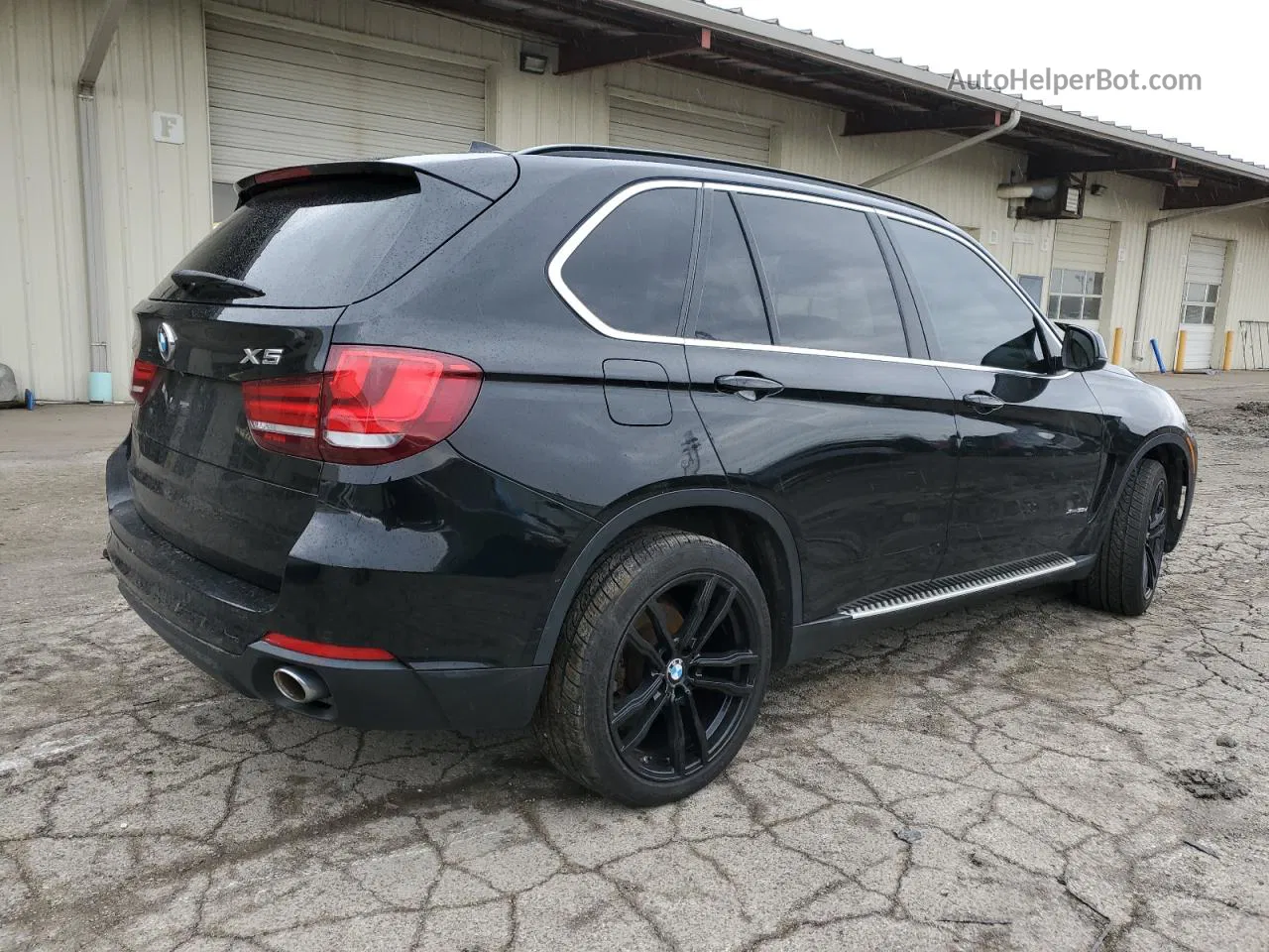 2015 Bmw X5 Xdrive35d Черный vin: 5UXKS4C51F0J98273