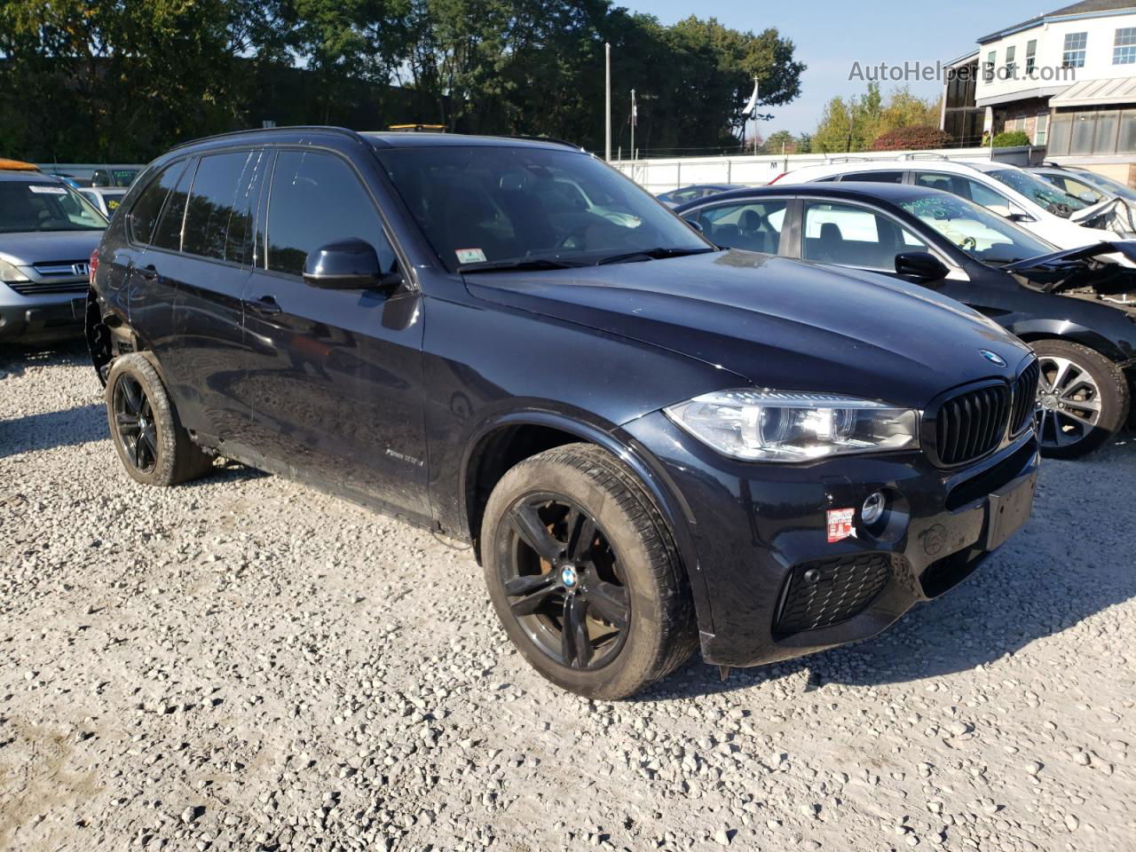 2015 Bmw X5 Xdrive35d Black vin: 5UXKS4C51F0N06347