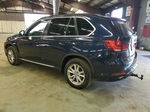 2015 Bmw X5 Xdrive35d Blue vin: 5UXKS4C52F0N07605