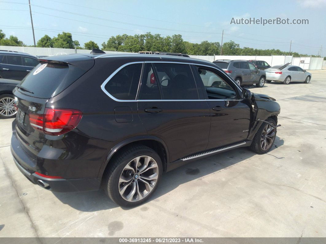 2015 Bmw X5 Xdrive35d Коричневый vin: 5UXKS4C52F0N09905