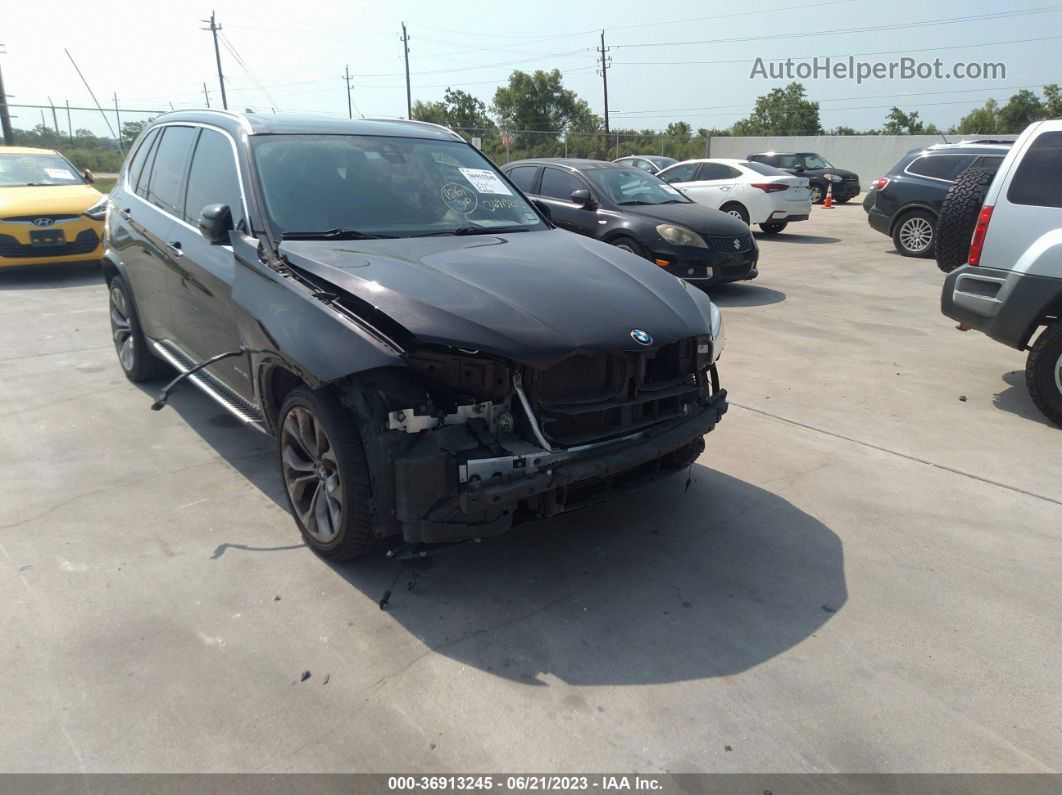 2015 Bmw X5 Xdrive35d Brown vin: 5UXKS4C52F0N09905