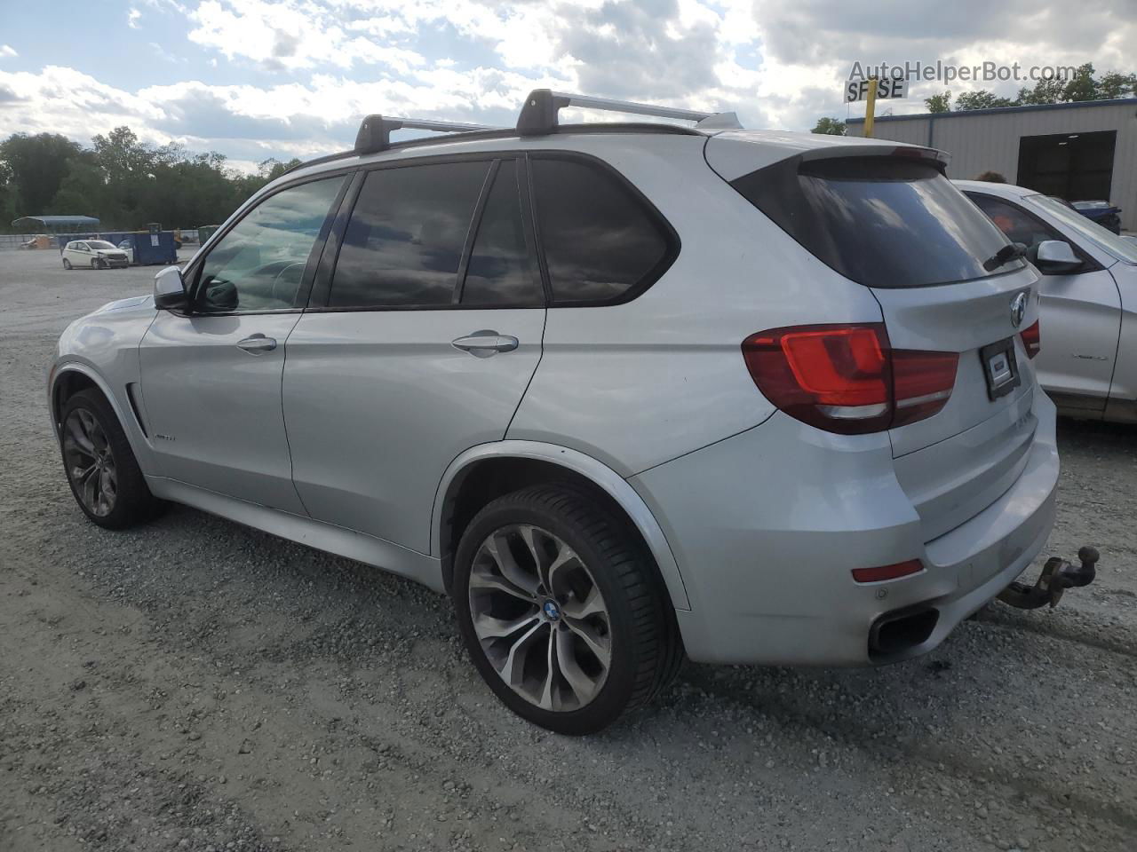 2014 Bmw X5 Xdrive35d Silver vin: 5UXKS4C53E0J94238