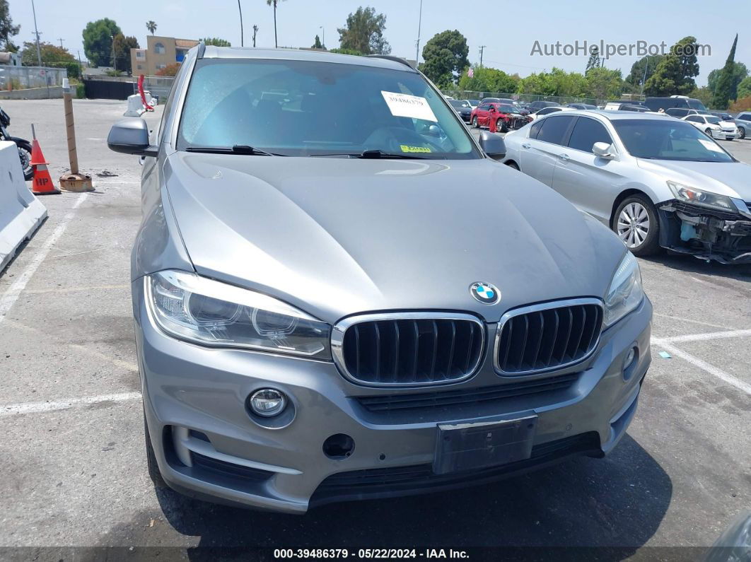 2014 Bmw X5 Xdrive35d Silver vin: 5UXKS4C54E0J96368