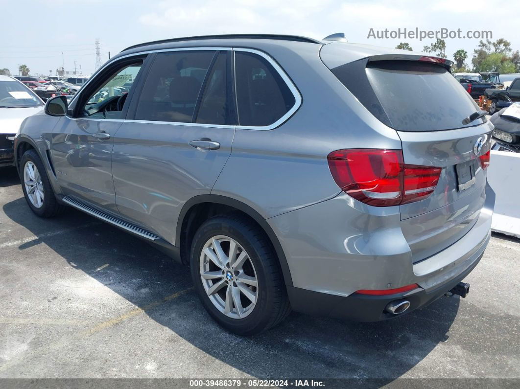 2014 Bmw X5 Xdrive35d Silver vin: 5UXKS4C54E0J96368