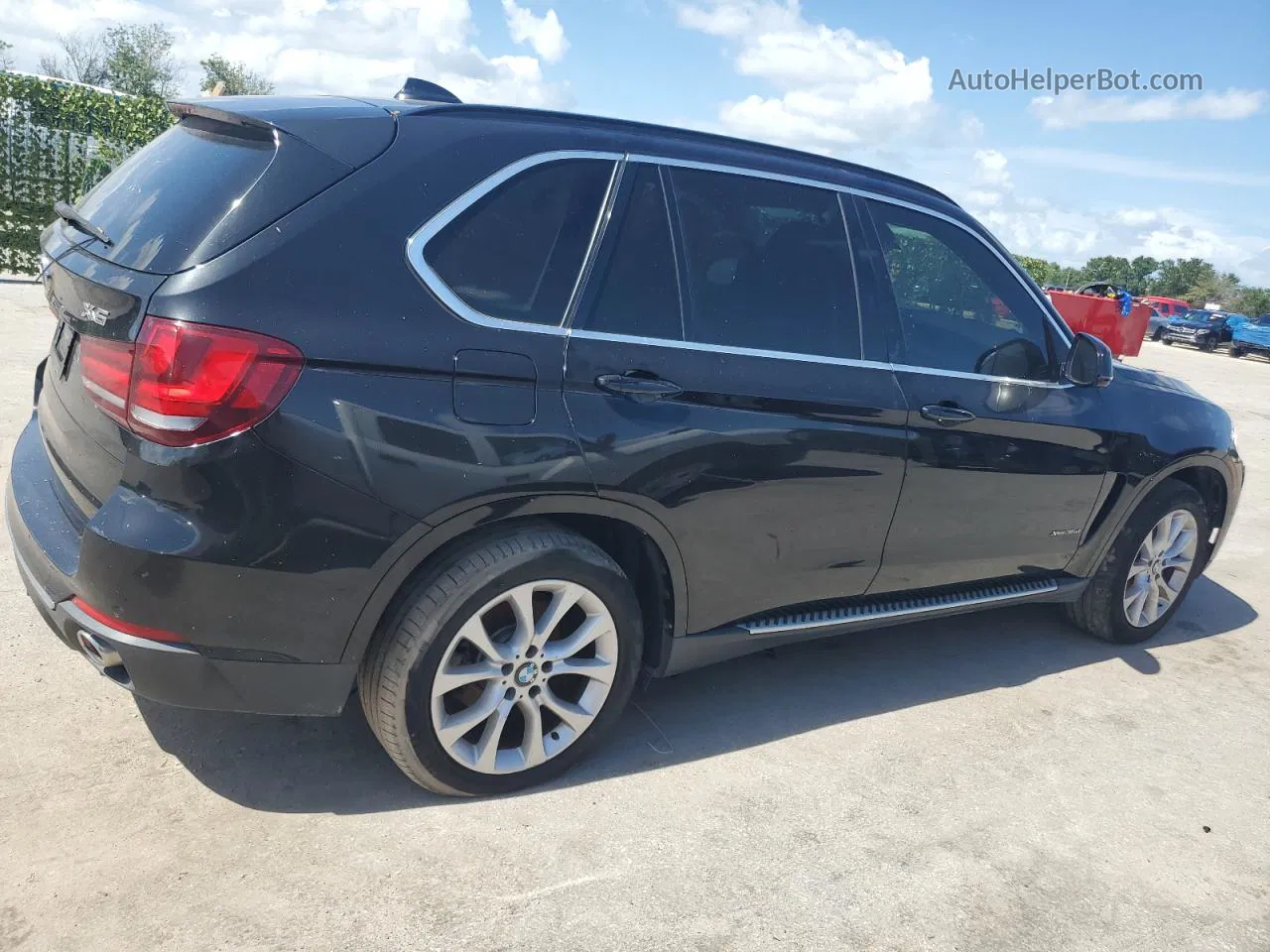 2015 Bmw X5 Xdrive35d Черный vin: 5UXKS4C55F0J98714