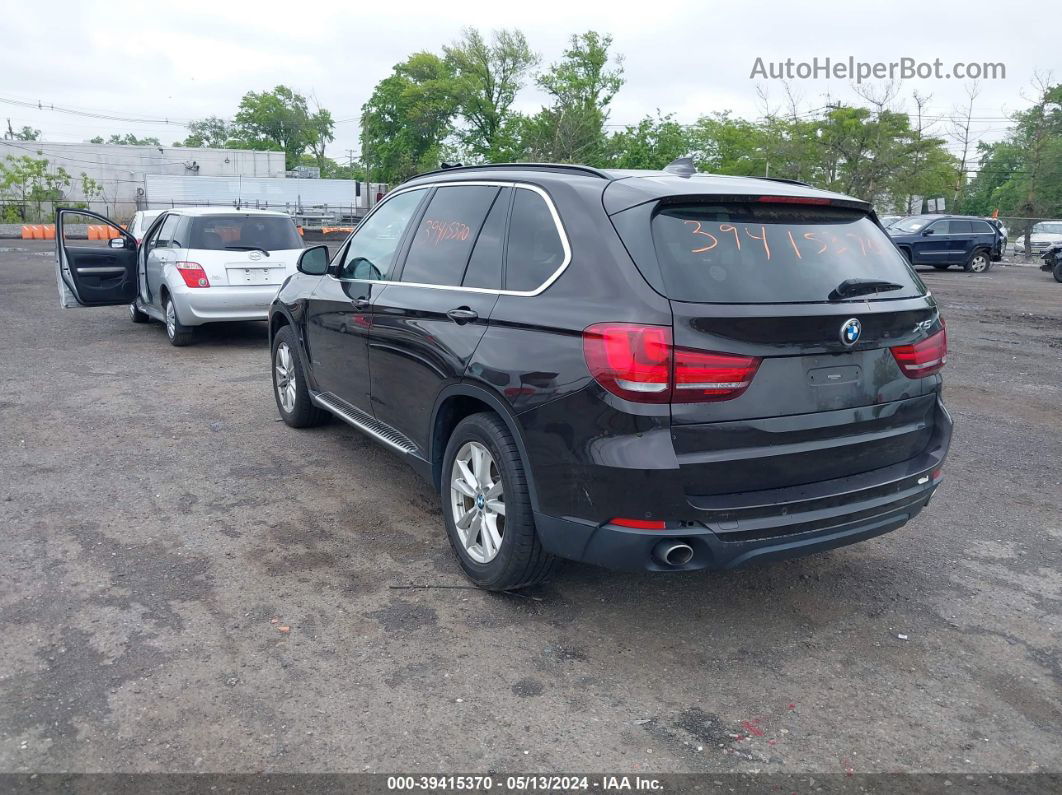 2015 Bmw X5 Xdrive35d Brown vin: 5UXKS4C55F0N08814