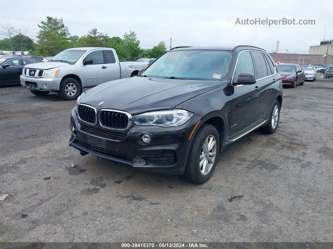 2015 Bmw X5 Xdrive35d Brown vin: 5UXKS4C55F0N08814