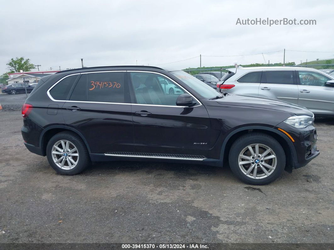 2015 Bmw X5 Xdrive35d Brown vin: 5UXKS4C55F0N08814