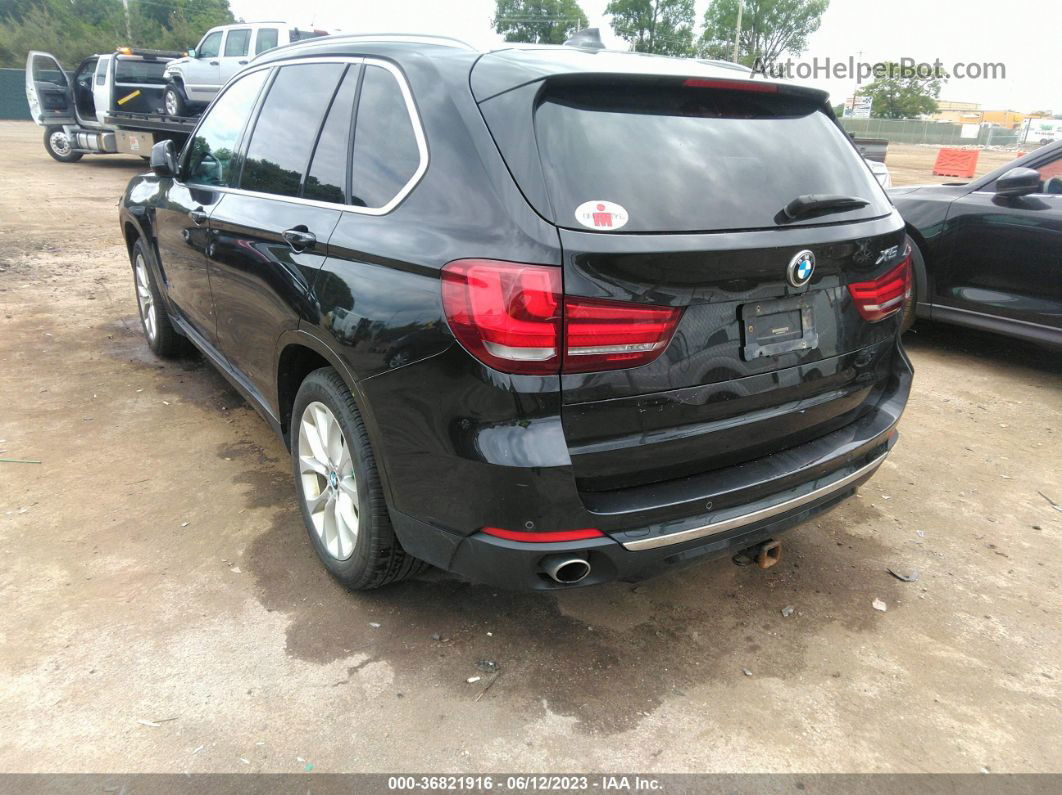 2015 Bmw X5 Xdrive35d Черный vin: 5UXKS4C55F0N10109