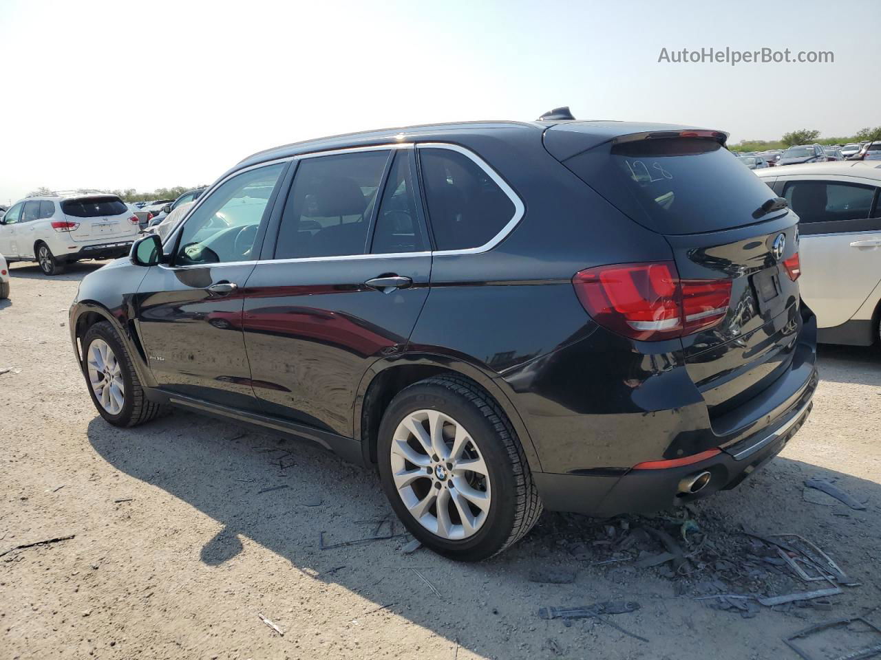 2014 Bmw X5 Xdrive35d Black vin: 5UXKS4C56E0J93889