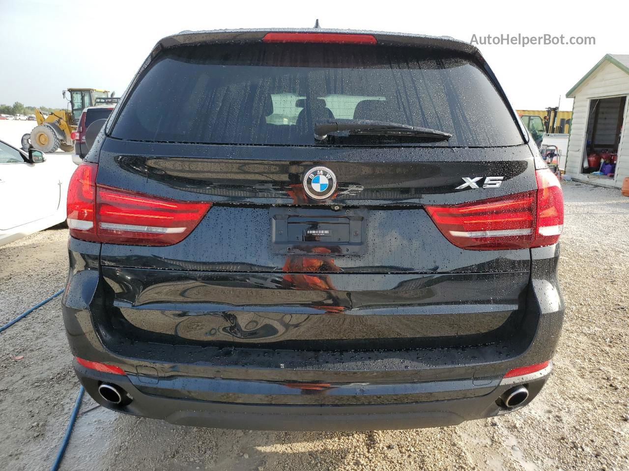 2014 Bmw X5 Xdrive35d Black vin: 5UXKS4C56E0J94332