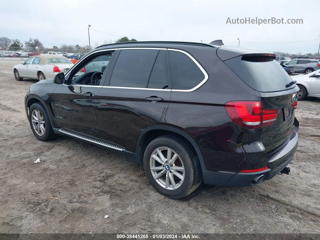 2014 Bmw X5 Xdrive35d Purple vin: 5UXKS4C57E0J96459