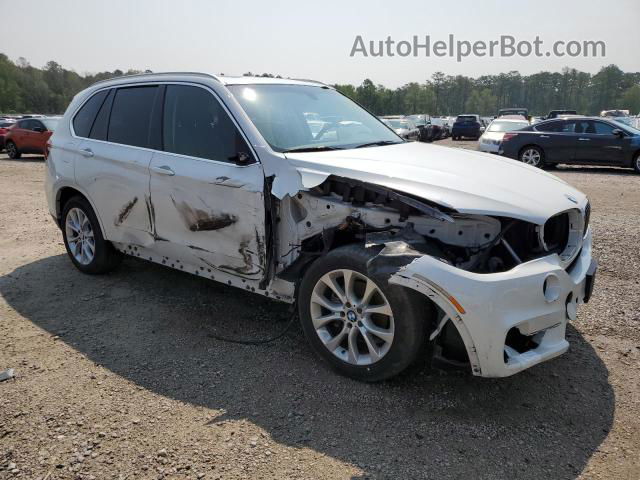 2014 Bmw X5 Xdrive35d White vin: 5UXKS4C57E0J96994