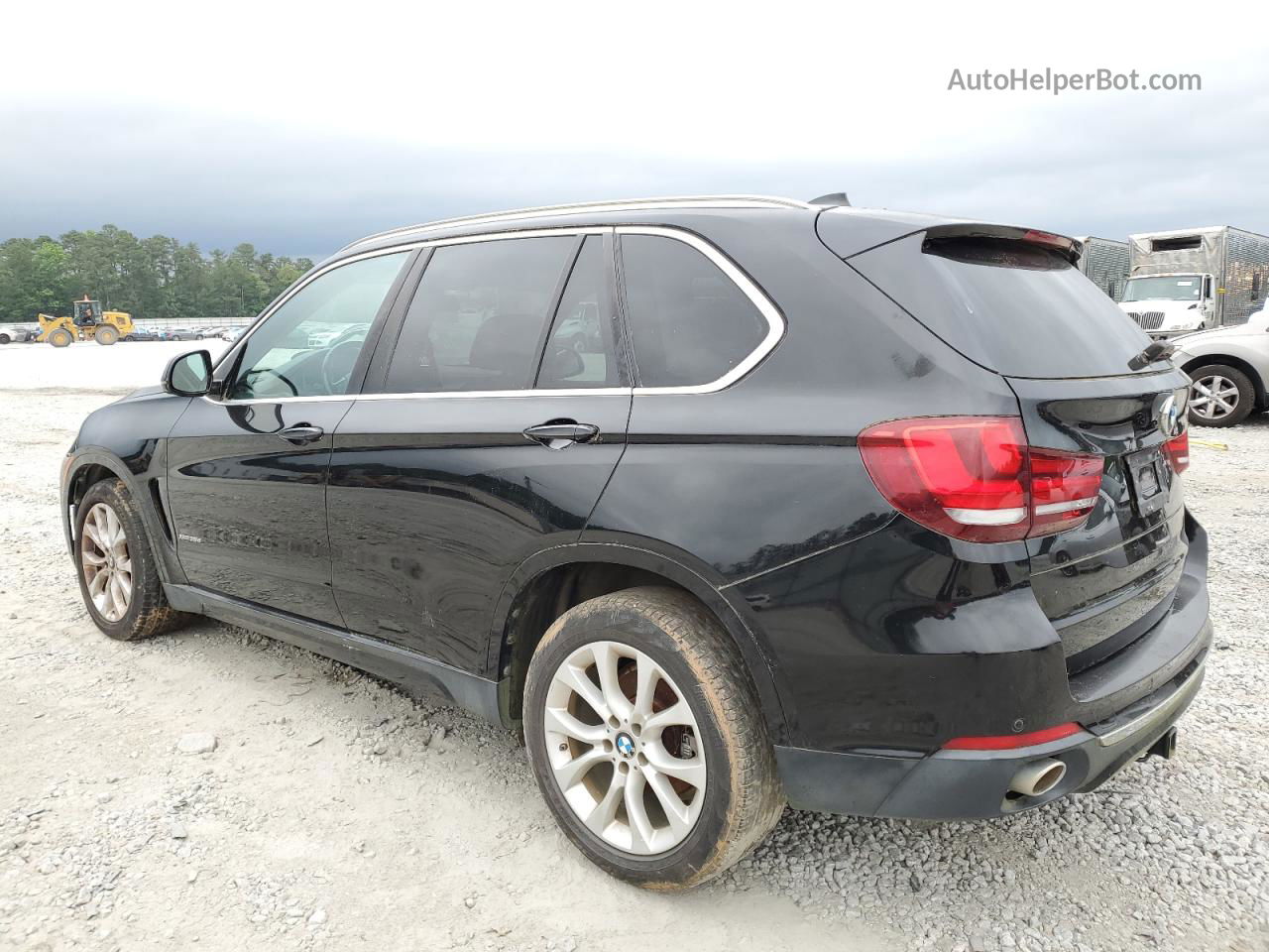 2015 Bmw X5 Xdrive35d Черный vin: 5UXKS4C58F0J98870