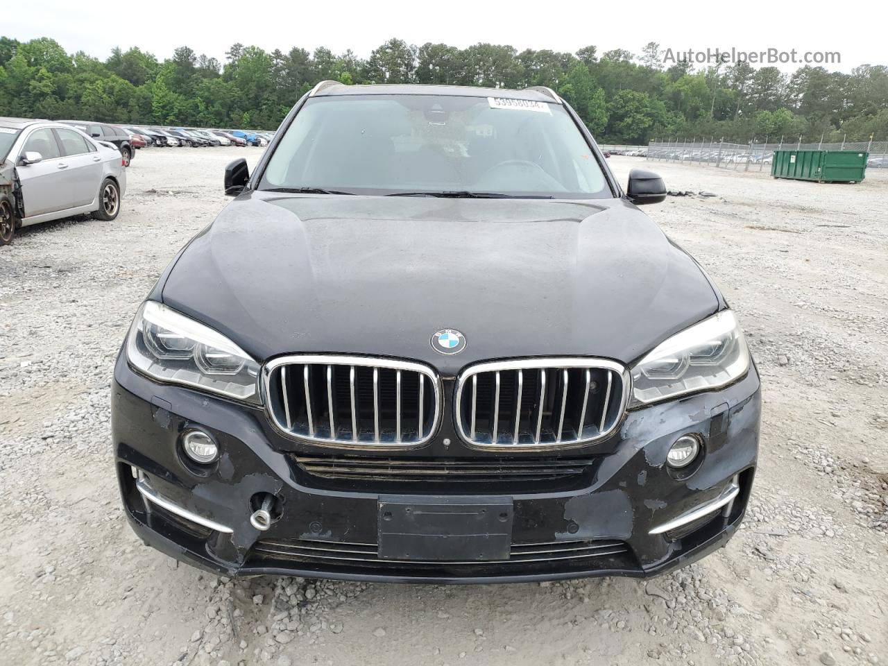 2015 Bmw X5 Xdrive35d Черный vin: 5UXKS4C58F0J98870