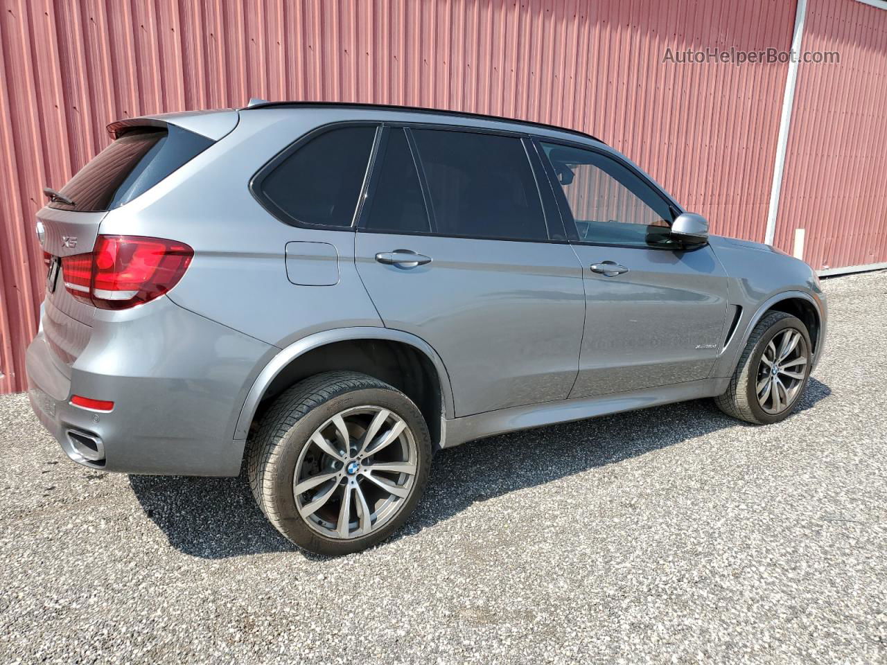 2015 Bmw X5 Xdrive35d Gray vin: 5UXKS4C59F0J97873