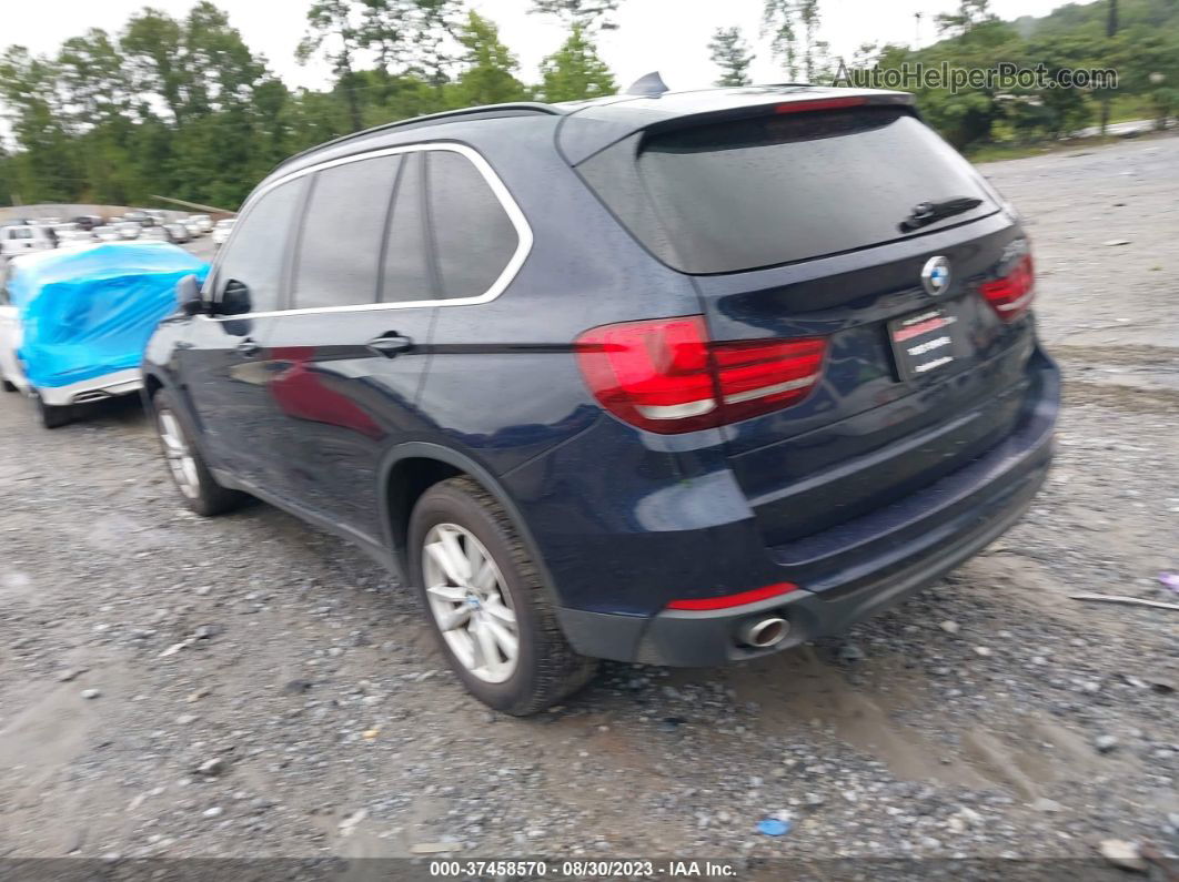 2015 Bmw X5 Xdrive35d Синий vin: 5UXKS4C59F0J99087