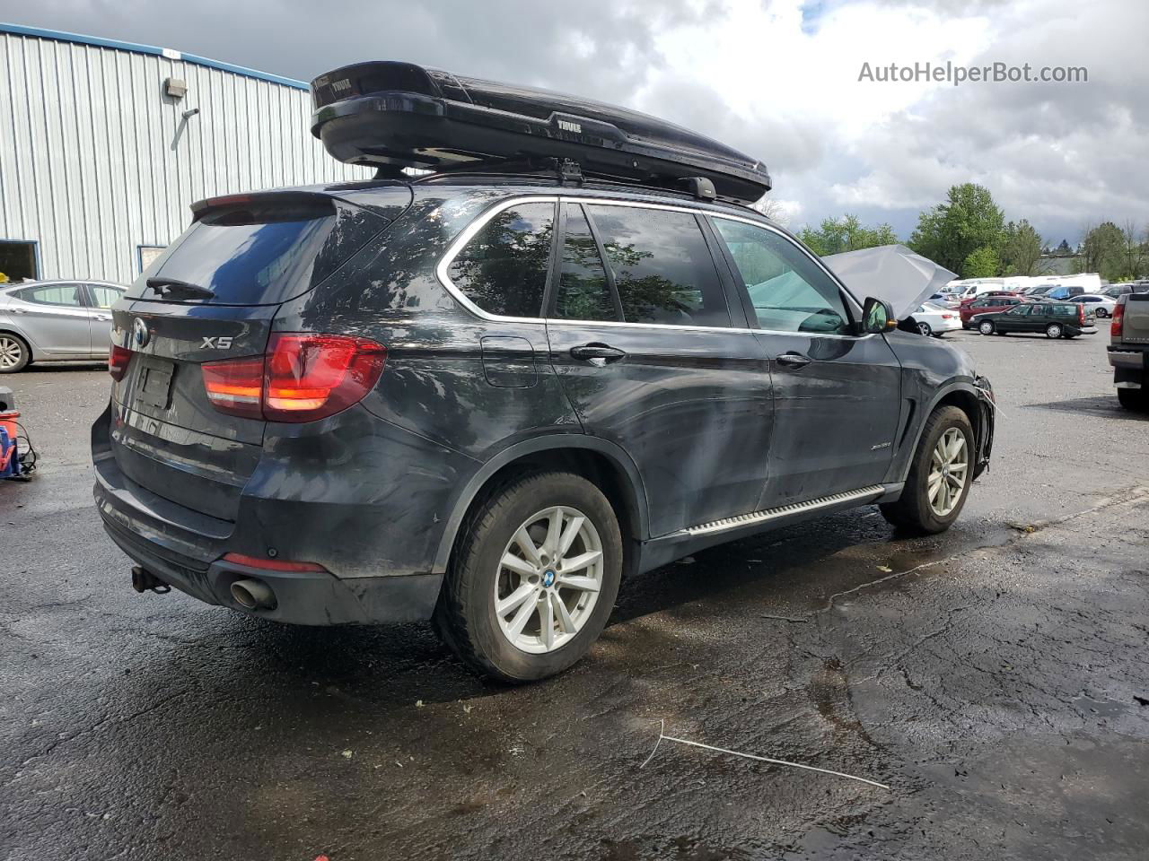 2015 Bmw X5 Xdrive35d Black vin: 5UXKS4C59F0N11120