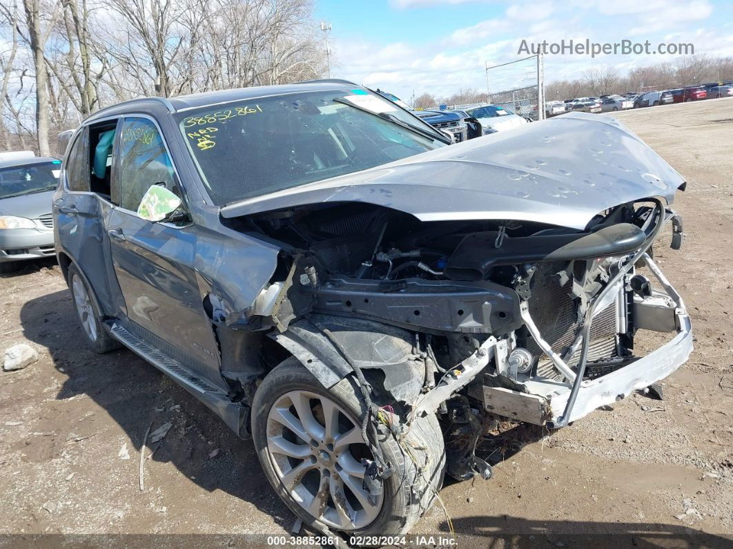 2015 Bmw X5 Xdrive35d Gray vin: 5UXKS4C59F0N12428