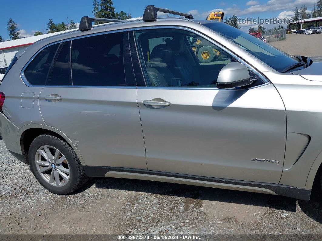 2014 Bmw X5 Xdrive35d Silver vin: 5UXKS4C5XE0J95953