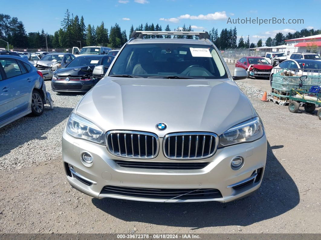 2014 Bmw X5 Xdrive35d Silver vin: 5UXKS4C5XE0J95953