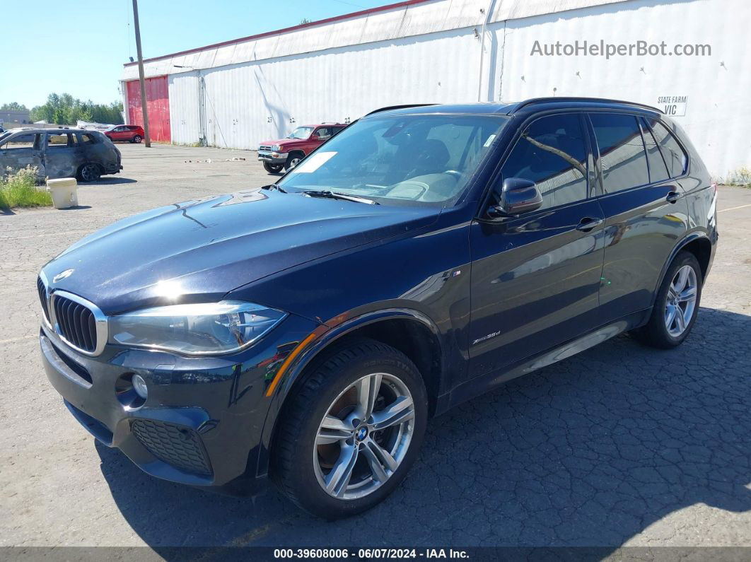 2015 Bmw X5 Xdrive35d Black vin: 5UXKS4C5XF0N08372