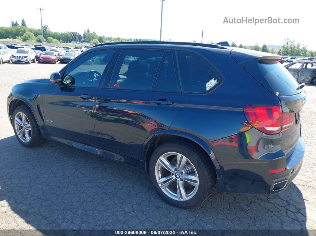 2015 Bmw X5 Xdrive35d Black vin: 5UXKS4C5XF0N08372