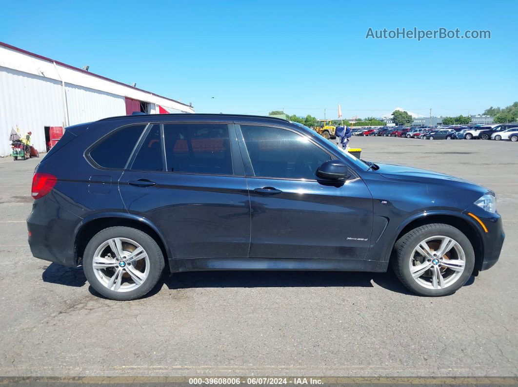 2015 Bmw X5 Xdrive35d Black vin: 5UXKS4C5XF0N08372