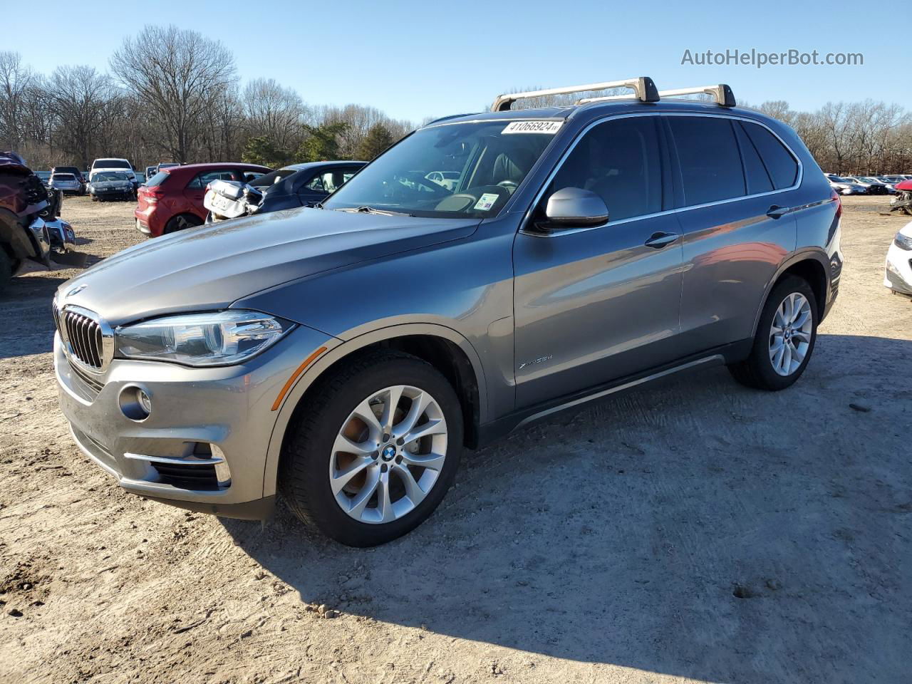 2015 Bmw X5 Xdrive35d Угольный vin: 5UXKS4C5XF0N10137