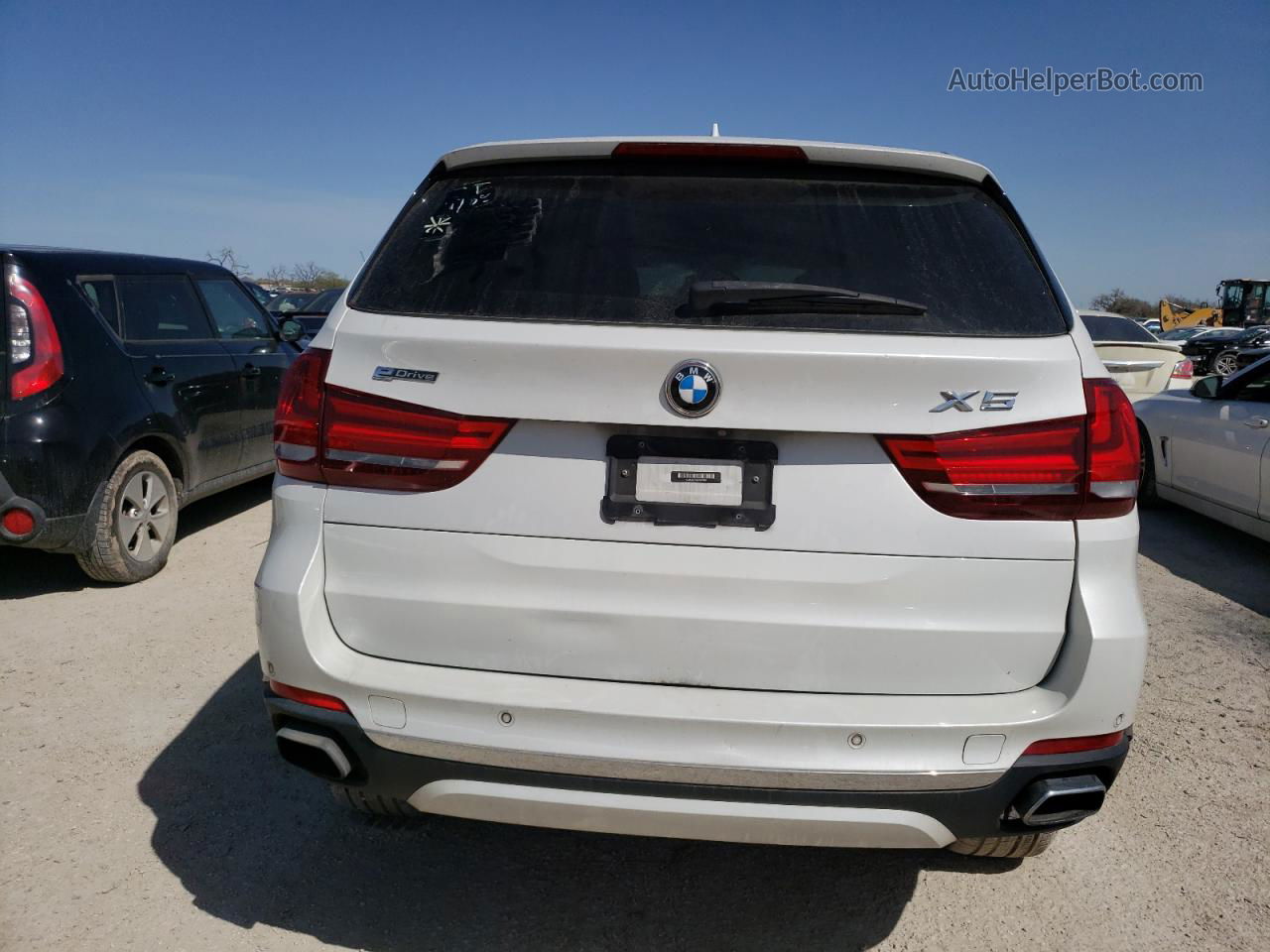 2016 Bmw X5 Xdr40e Белый vin: 5UXKT0C52G0S76857