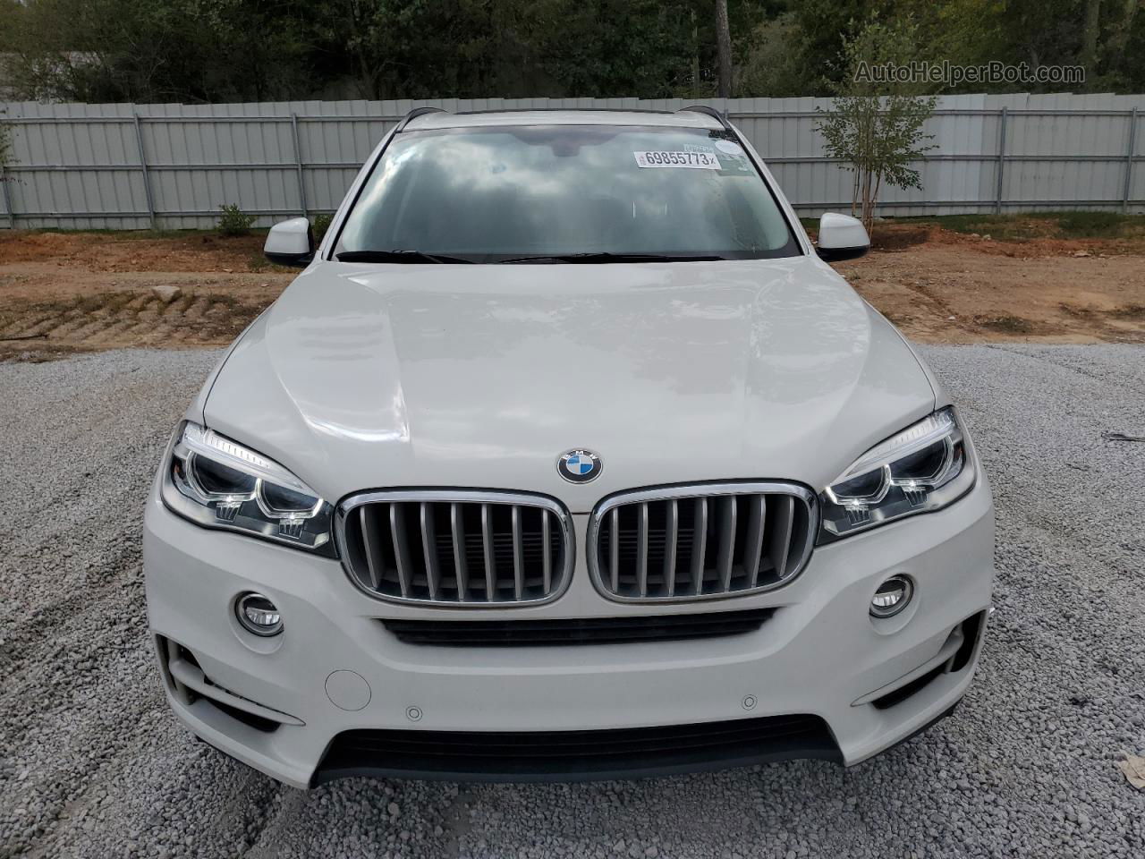 2016 Bmw X5 Xdr40e White vin: 5UXKT0C53G0S74843