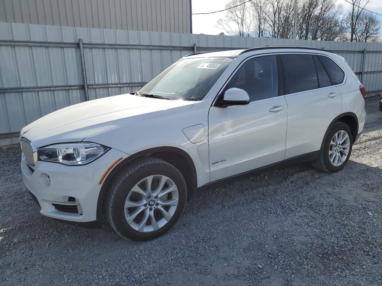 2016 Bmw X5 Xdr40e White vin: 5UXKT0C56G0S75453