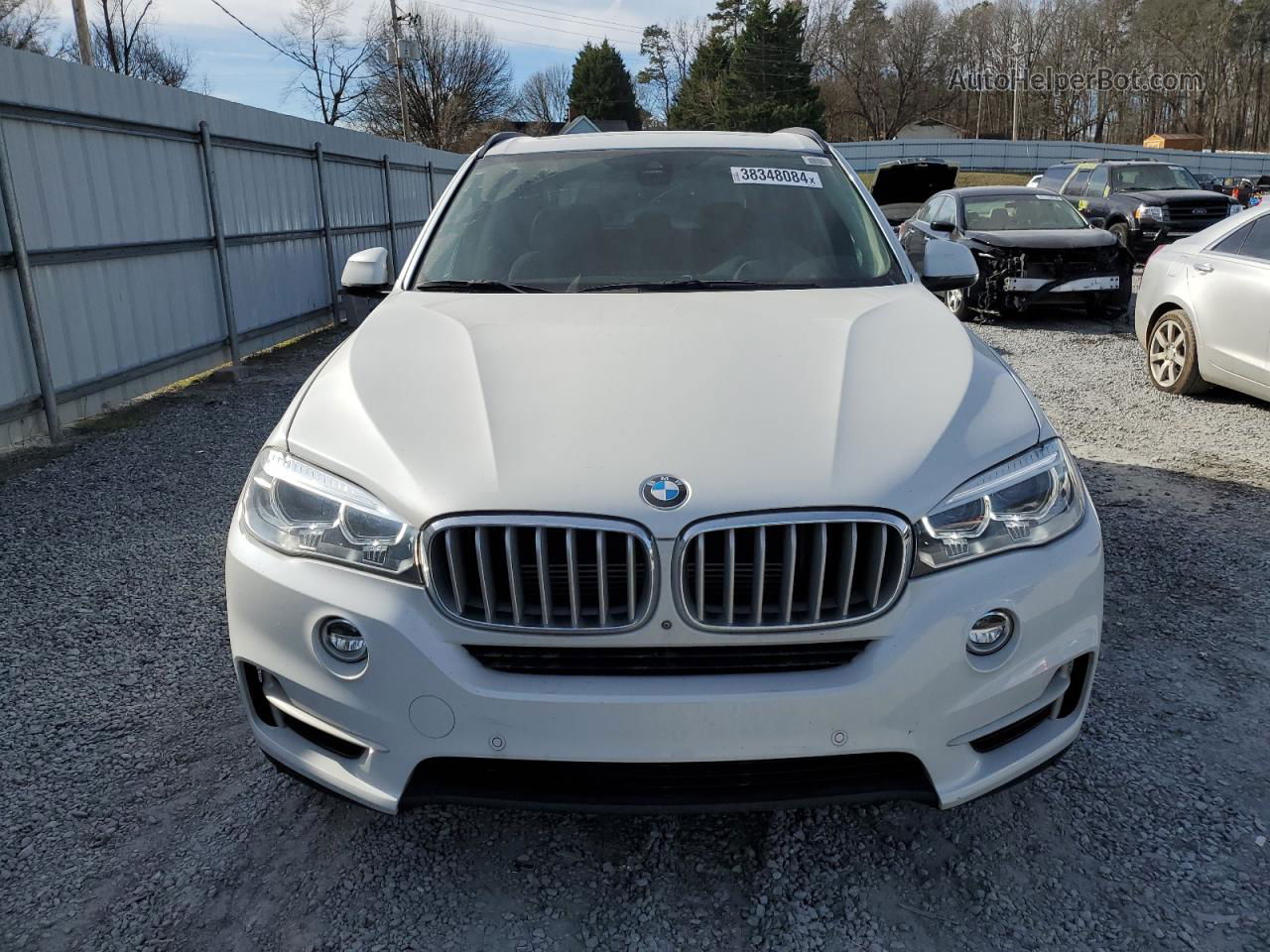 2016 Bmw X5 Xdr40e White vin: 5UXKT0C56G0S75453