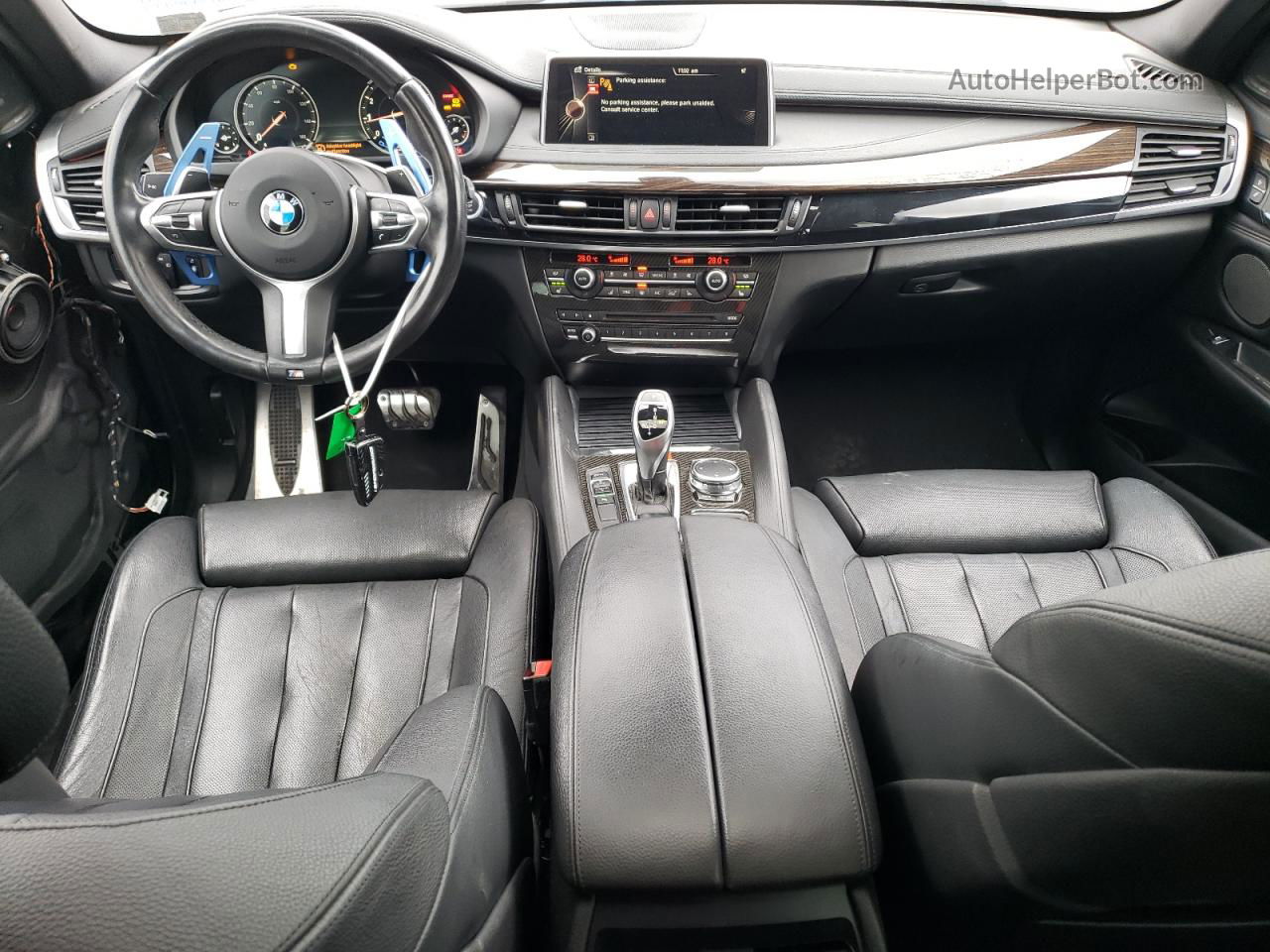 2016 Bmw X6 Sdrive35i Черный vin: 5UXKU0C50G0F92306