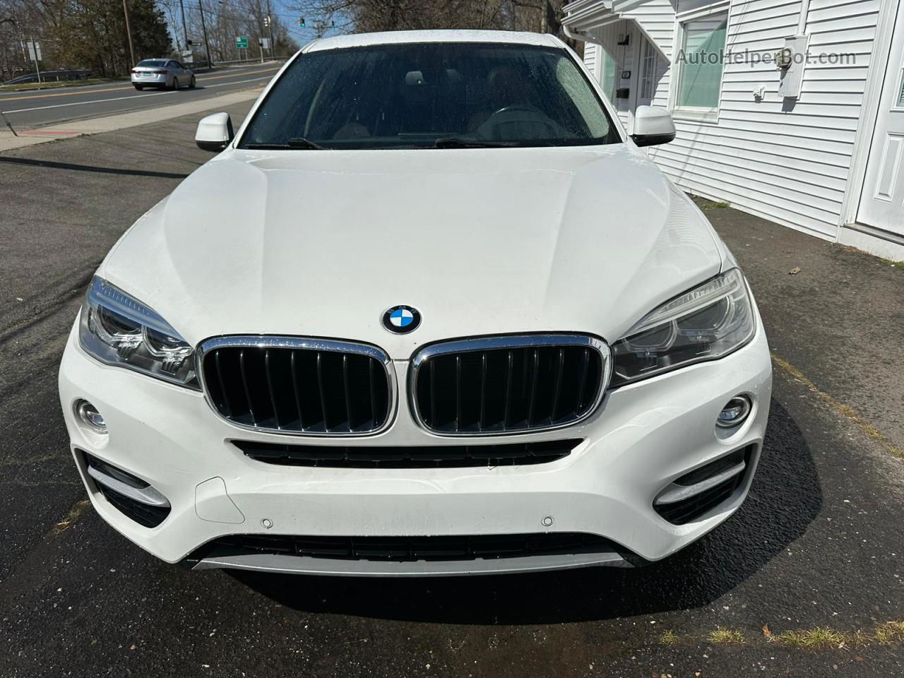 2016 Bmw X6 Sdrive35i White vin: 5UXKU0C51G0F92508