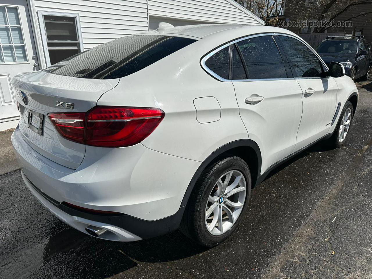 2016 Bmw X6 Sdrive35i White vin: 5UXKU0C51G0F92508