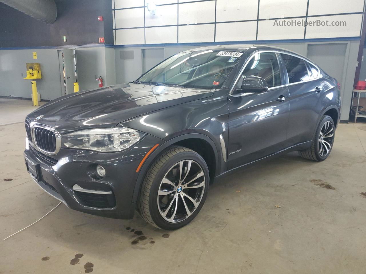 2016 Bmw X6 Xdrive35i Угольный vin: 5UXKU2C50G0N81461