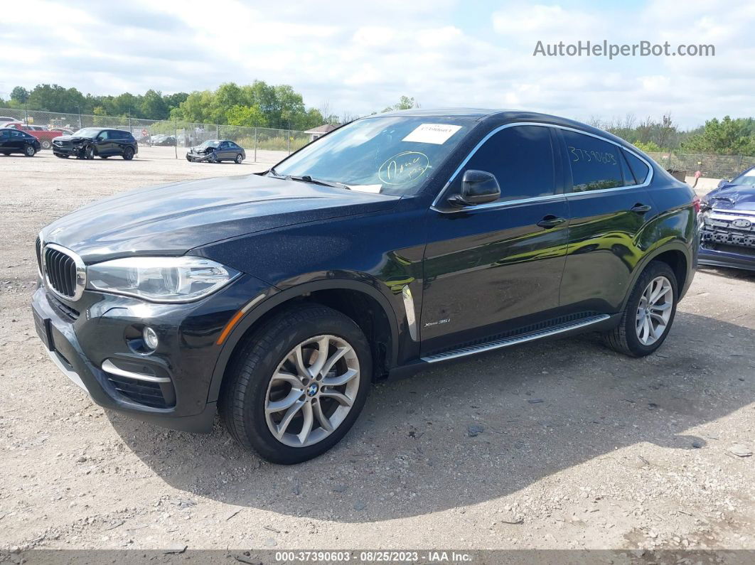 2016 Bmw X6   Black vin: 5UXKU2C51G0N83039