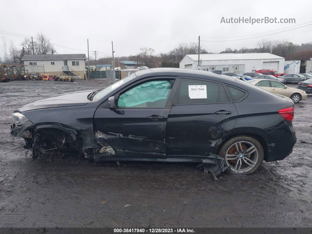 2016 Bmw X6 Xdrive35i Black vin: 5UXKU2C52G0N82742