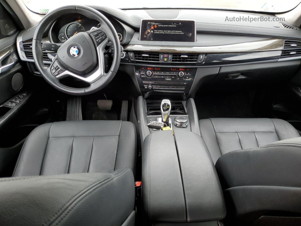 2016 Bmw X6 Xdrive35i Черный vin: 5UXKU2C53G0N80661