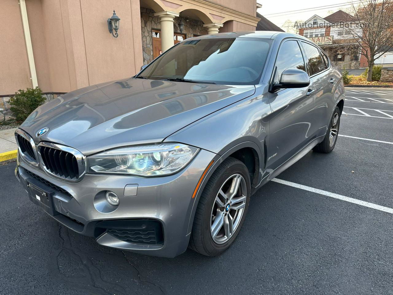 2016 Bmw X6 Xdrive35i Charcoal vin: 5UXKU2C53G0N81163